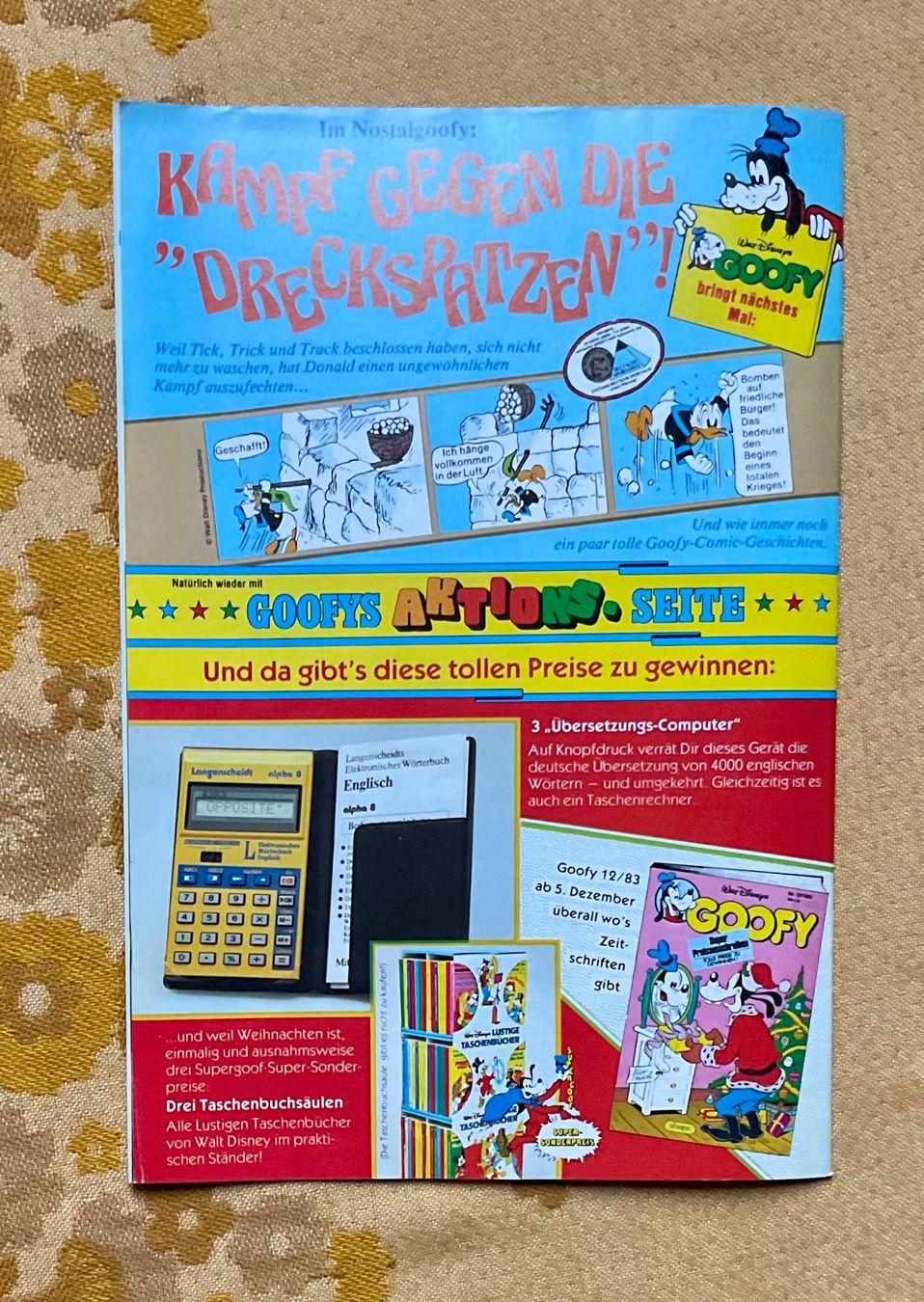 BD: Goofy Heft Nr 11 von 1983 – D'occasion à Endingen par nathan05 9