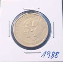 SPANIEN - ESPAÑA - 500 PESETAS 1988, GELAUFEN IN MUENZKARTON