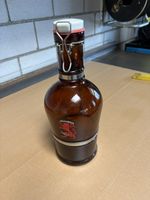 Löwenbräu Zürich Bierkrug mit Drachengriff, Rarität!