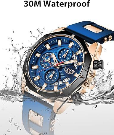 Uhren: Herren Chronograph Armbanduhr – Neu und originalverpackt aus Geneve von Titi2008 5