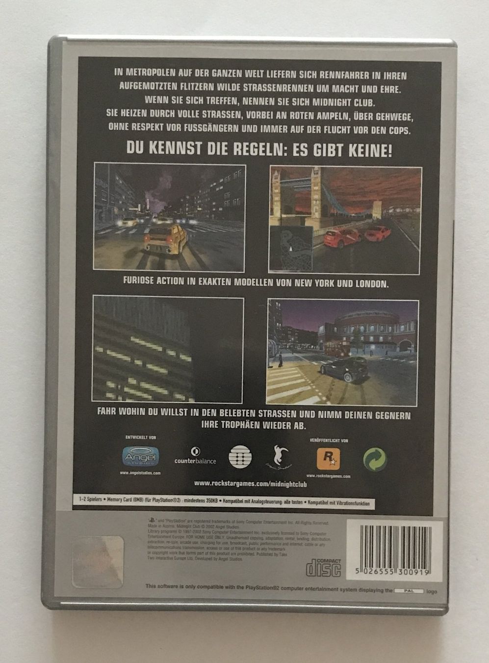 Giochi: PS2 - Midnight Club: Street Racing – Usato da Allschwil venduto da Bullach 2