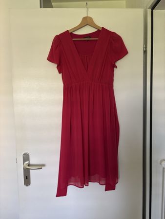 Maternity Sommerkleid Pink Gr. XS, leicht und luftig