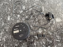 Lenco CD-250BK  CD-Player mit Bluetooth und Netzteil