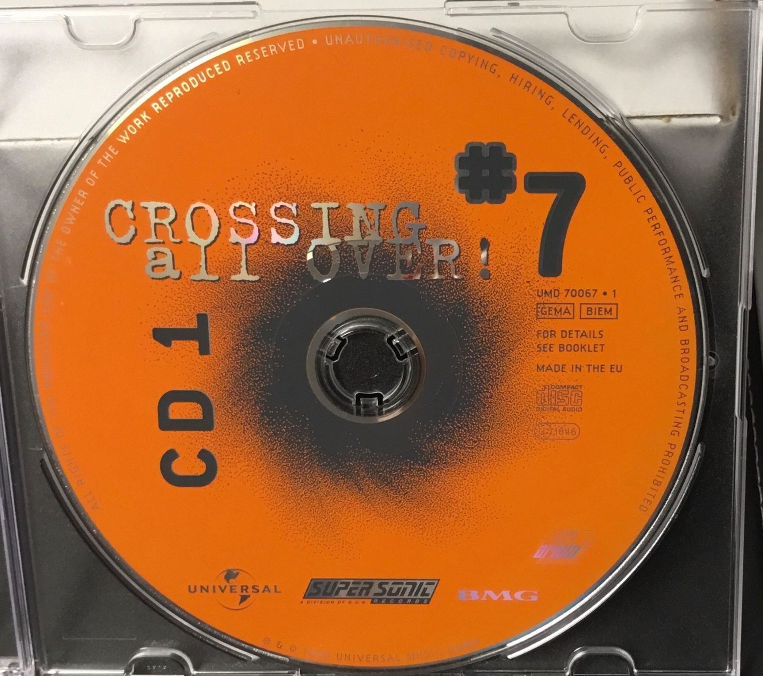 CDs: (CD) „Crossing all Over“ #7 – Gebraucht aus Serneus von kowalsky1