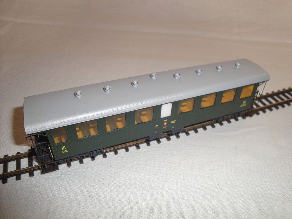 HRF Modellini di ferrovie: HRF SBB-Brünigbahn C4 812 – Nuovo e nell'imballaggio originale da Wolfwil venduto da heinzs3575 3