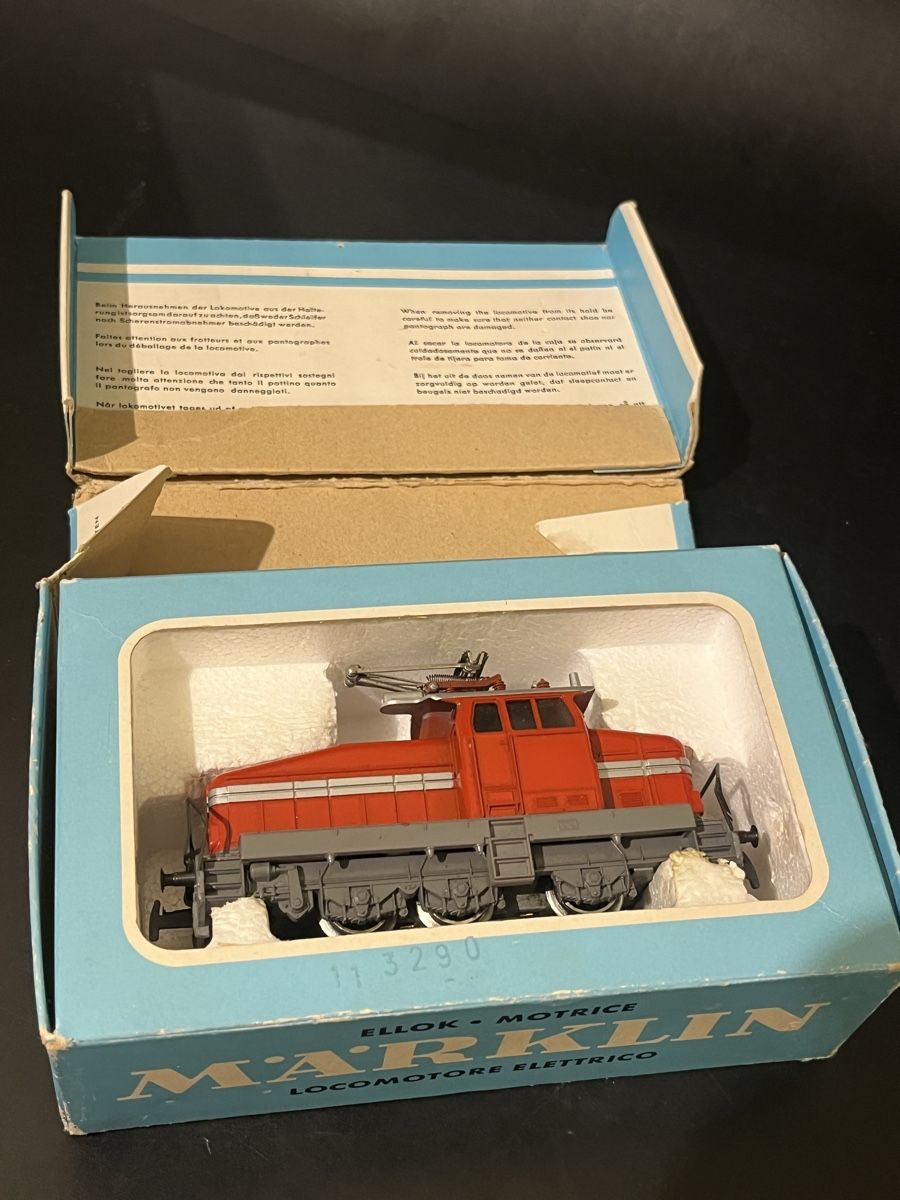 Märklin Modellini di ferrovie: Märklin E-Rangierlokomotive H0 3044 – Usato da Wiesenberg venduto da swissantik 7