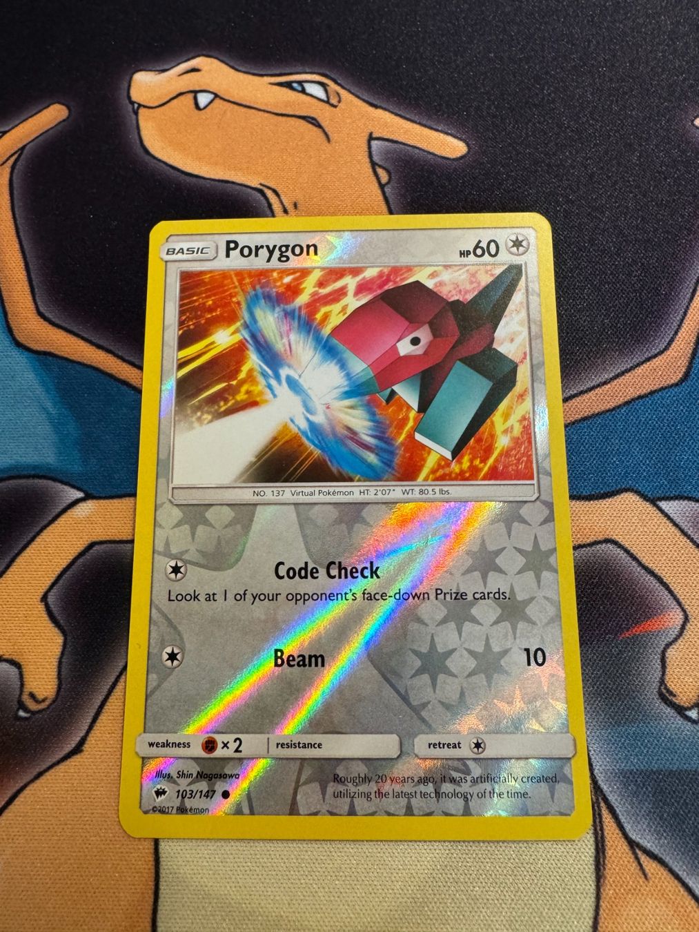 Pokémon Carte collezionabili: Porygon (BUS 103) - Reverse Holo - Burning Shadows – Nuovo (secondo la descrizione) da Bülach venduto da Pfrenzel