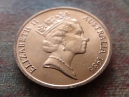 AUSTRALIA  1  Cent  1986