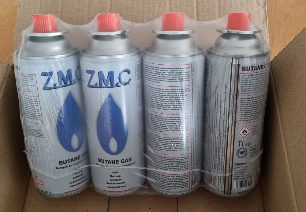 Kampa Butan Gaskartusche 227gr 4-er Set