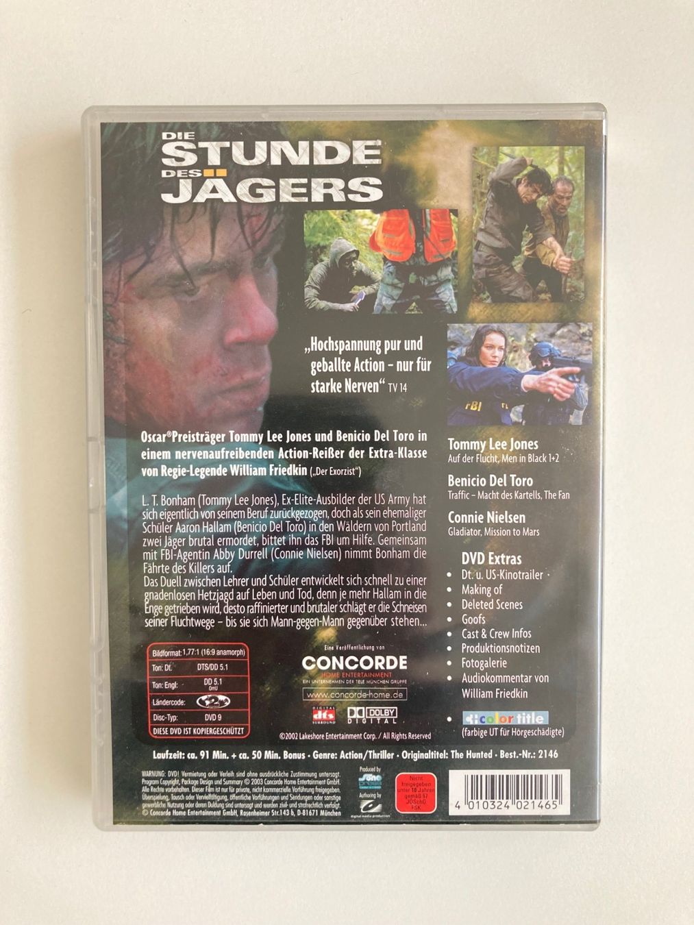 Alle DVDs: DVD | DIE STUNDE DES JÄGERS – Gebraucht aus Basel von Nofretete39 2