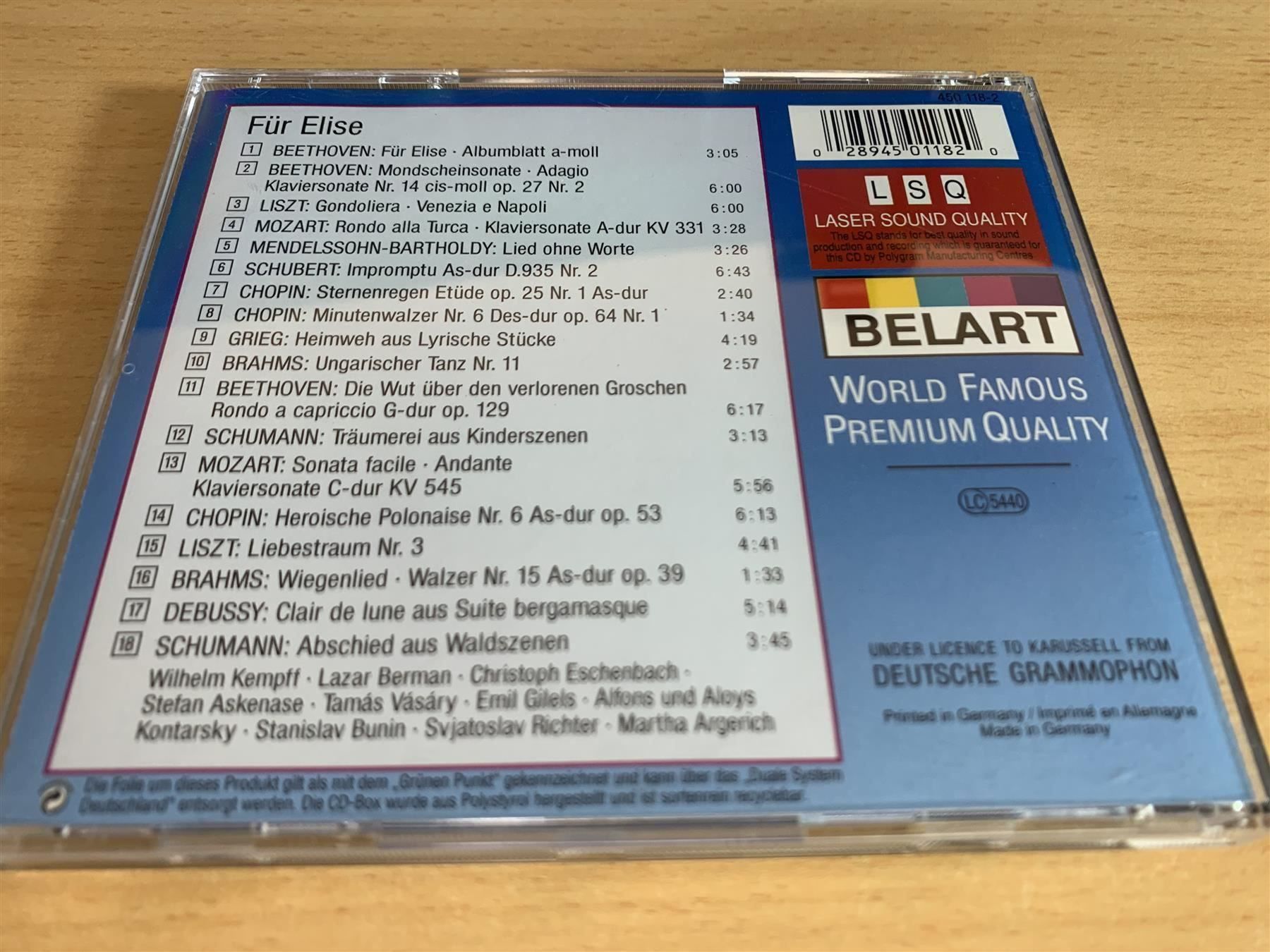 CDs: Für Elise – Gebraucht aus Rikon im Tösstal von Alpenmutz 1
