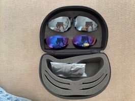 Etui und Gläser für Sportbrille Crane von aldi