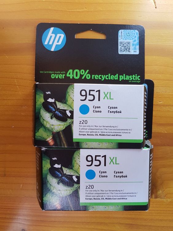 HP Druckerpatrone 951XL Cyan | Kaufen auf Ricardo