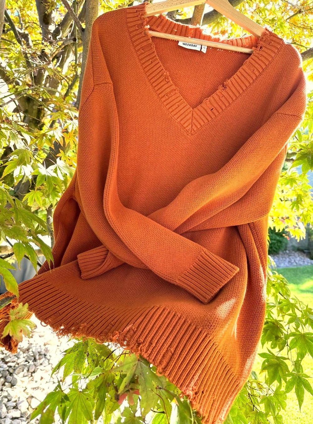 Weekday Maglioni & Felpe: Pullover Pulli used-oversize & destroyed-Look – Nuovo (secondo la descrizione) da Ebikon venduto da repatrick 7