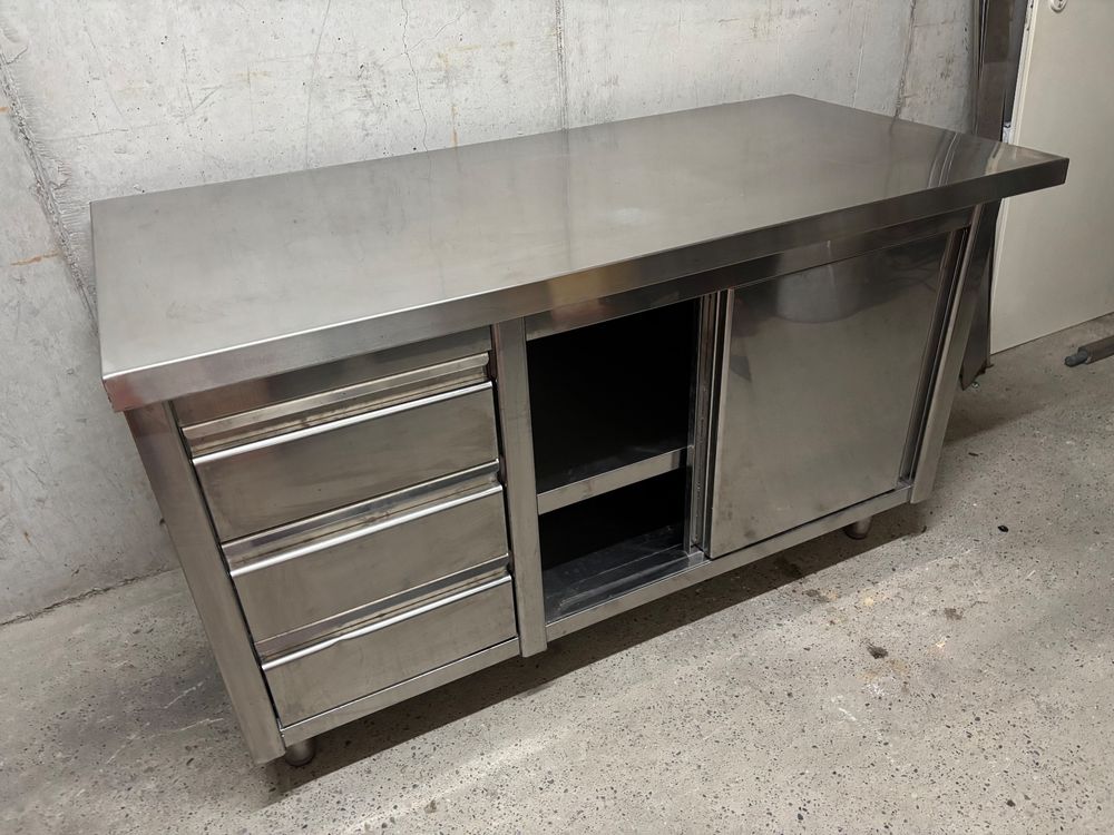 Gastro Kuche Edelstahl Gebraucht