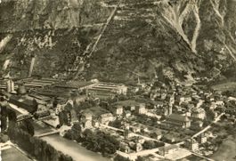 Chippis   VS     -    Vue d'avion  -  Fliegeraufnahme