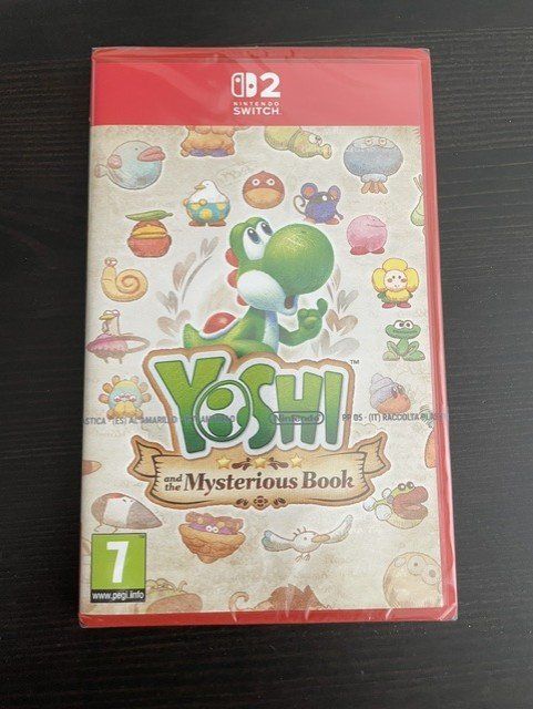 Nintendo Spiele: Yoshi and the Mysterious Book, Switch 2 – Neu und originalverpackt aus Laufen von Abtibus