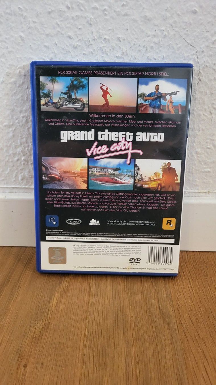 Sony Giochi: PS2 - Grand Theft Auto Vice City – Usato da Münsingen venduto da DigitaleSpielecke 1