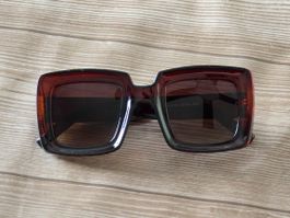 Oversized Sonnenbrille "70s Retro Style"