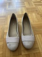 Elegante Ballerinas hellbeige Gr. 39 - neuwertig