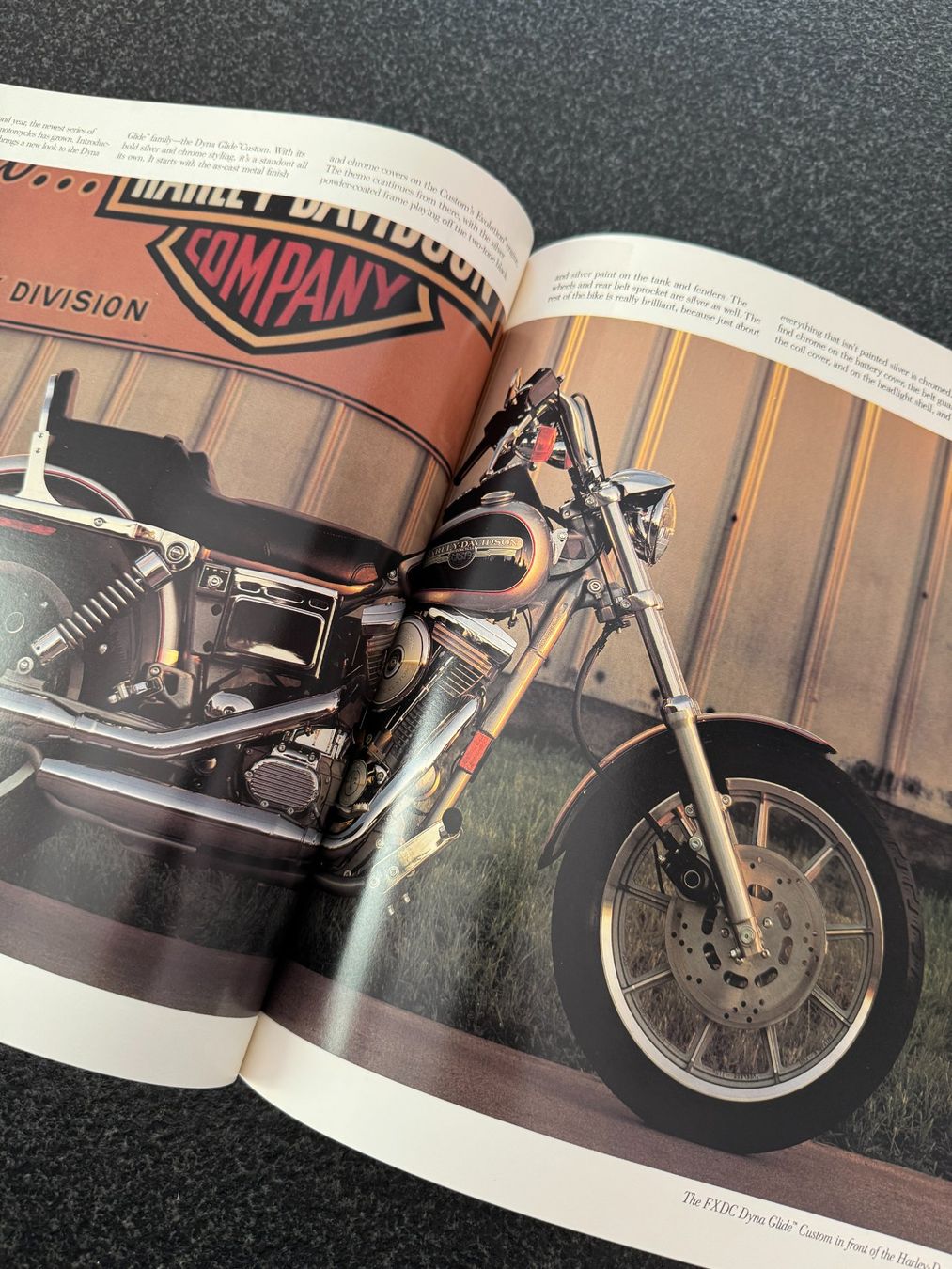 Documenti: Harley-Davidson Prospekt, Katalog, Broschüre 1992 – Usato da Niederhasli venduto da Berno 3