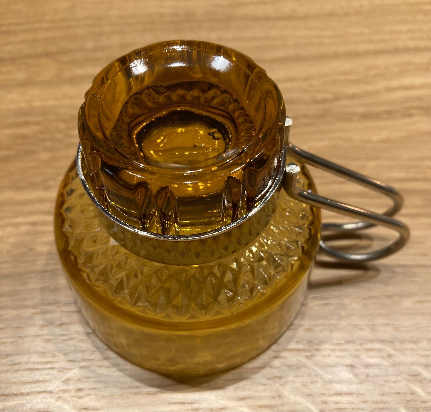 Bicchieri: 6 Vintage Kaffeegläser bernsteinfarben – Usato da Winterthur venduto da silen 3