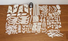 Lego Technik weiss viele Teile     Text lesen!