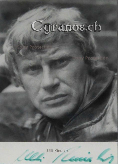 Autografi: Ulli Kinalzik (1939) Schauspieler  - Autogramm – Usato da Dietikon venduto da immortal-stars