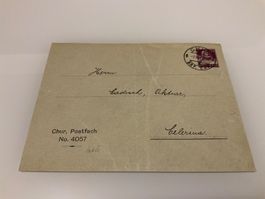 1922 Chur-Celerina, 20Rp Privatganzsache Tellvater