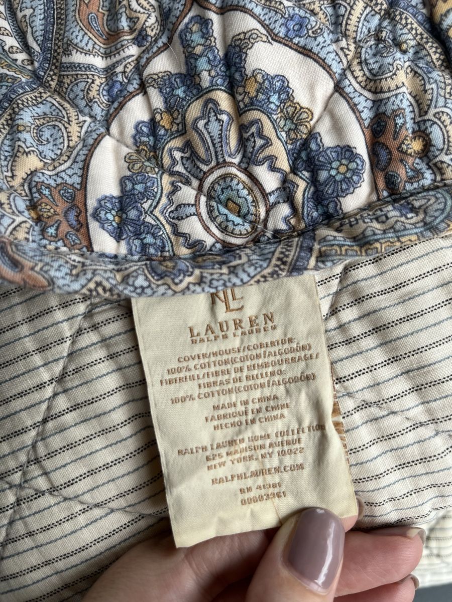 Ralph Lauren Coperte: Ralph Lauren bed cover, king size – Usato da Genève venduto da VManic 1