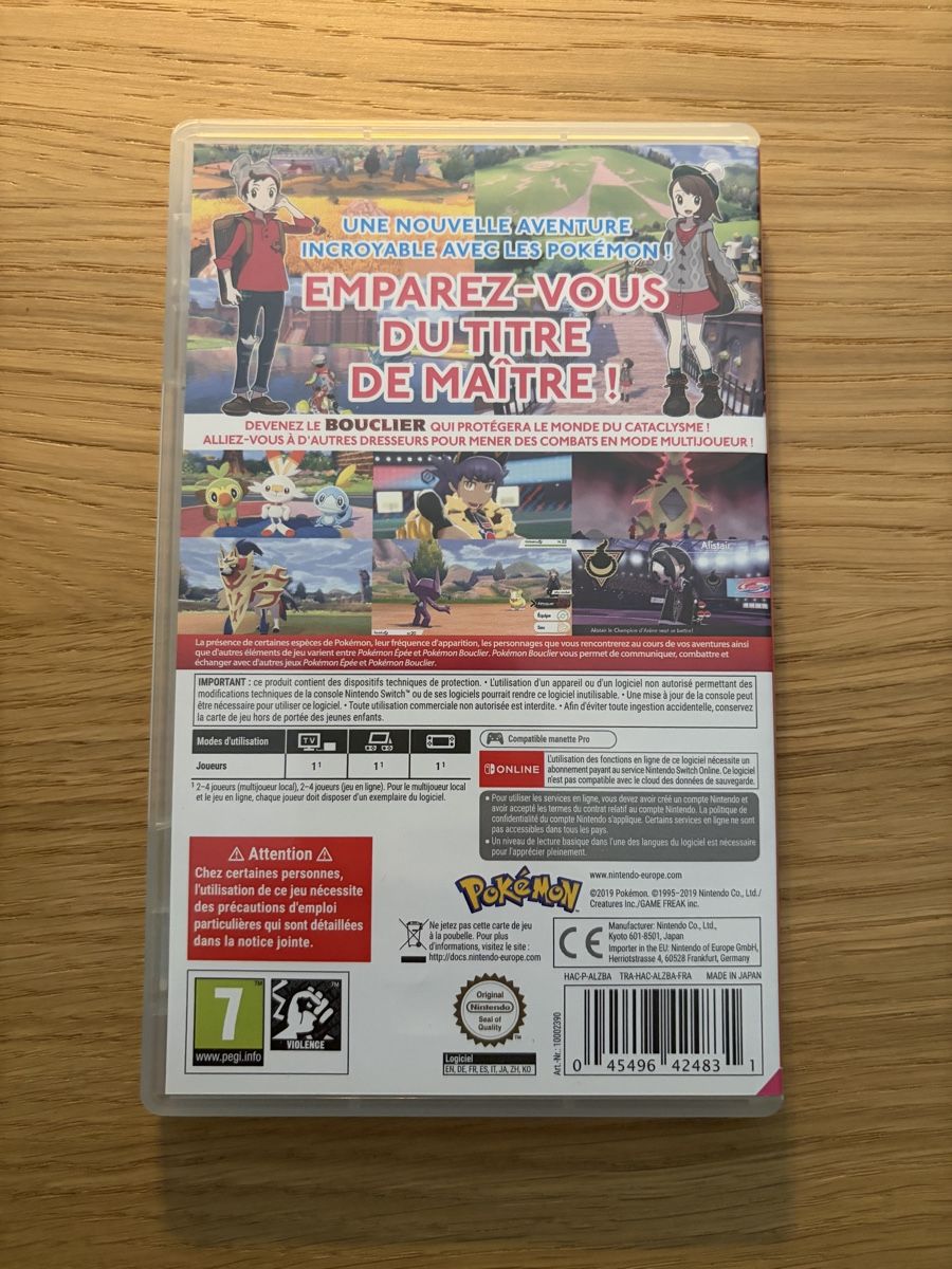 Pokémon Giochi: Pokémon Bouclier - Nintendo Switch – Usato da Pully venduto da FunkyGames 1