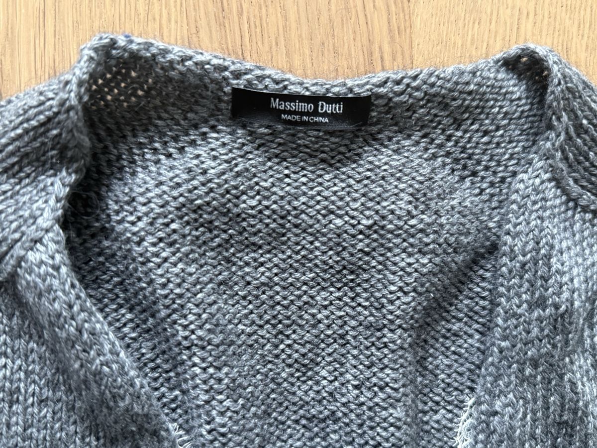 Massimo Dutti Tops: Massimo Dutti Strickweste Grau Gr. S – D'occasion à Ottenbach par Suni_82 1