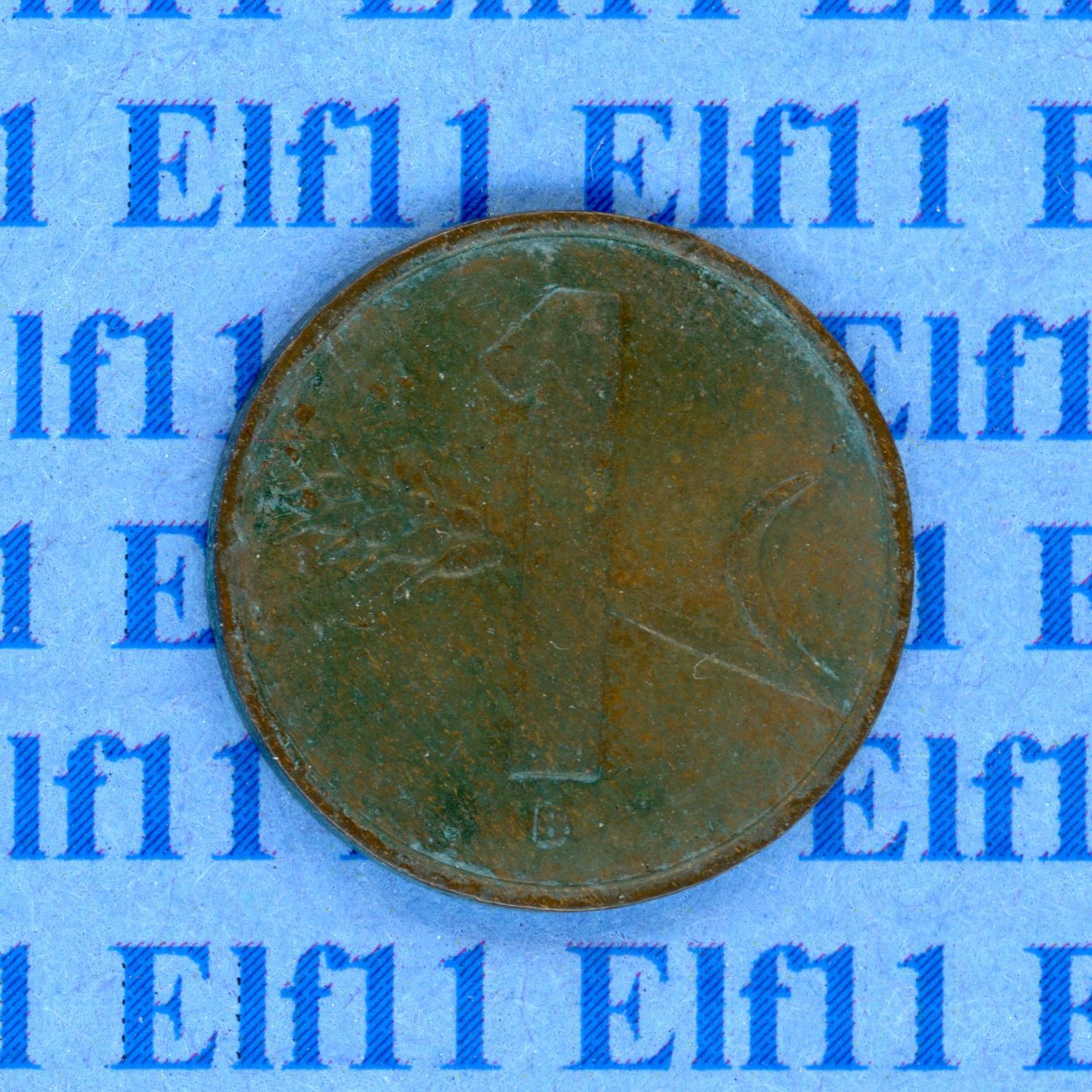 Tutti le monete: CHF___0.01 1956 ss-vz 1 Rappen – Usato da Widnau venduto da Elf11 1