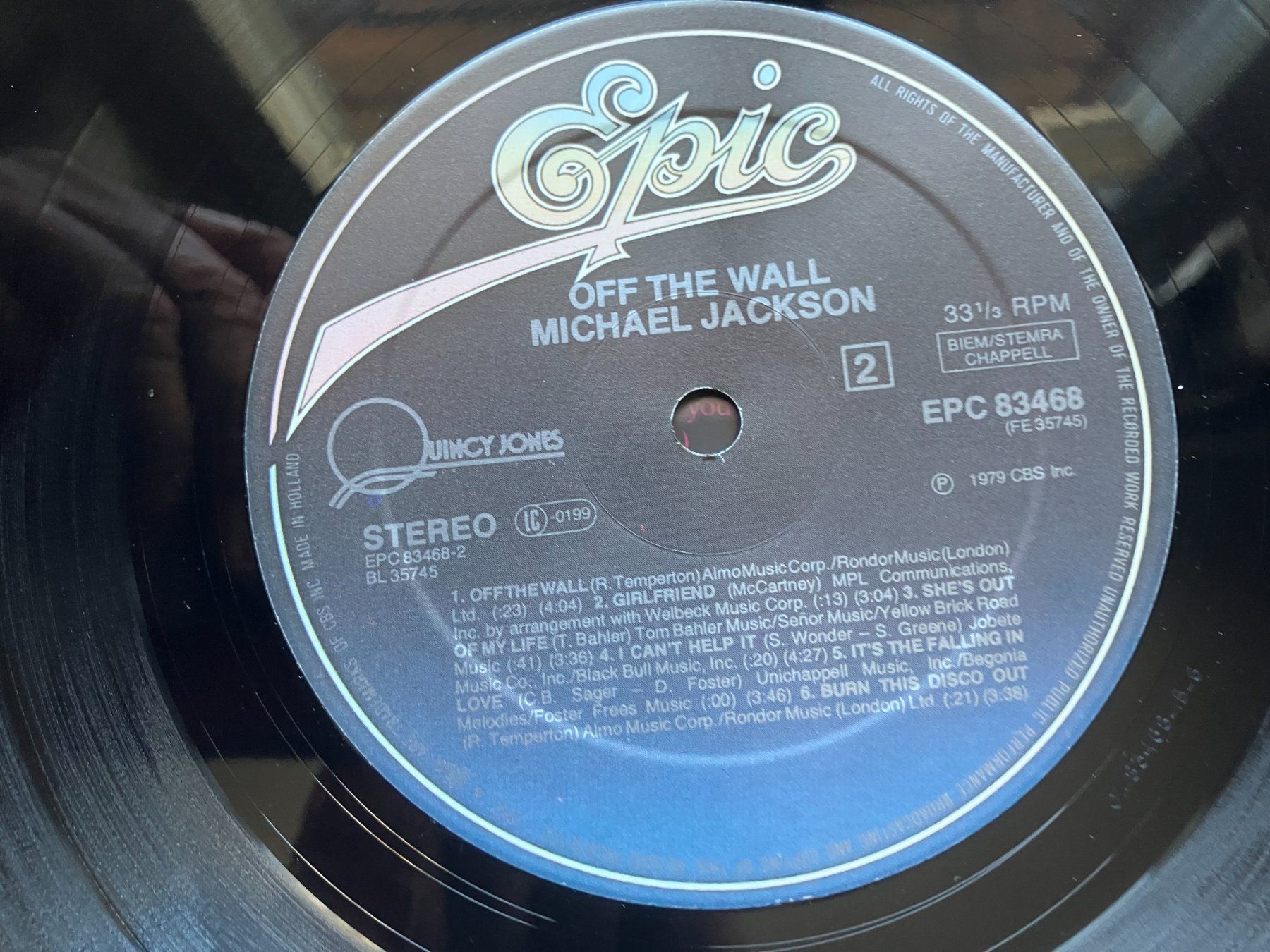 Dischi in vinile: Michael Jackson – Usato da Aarwangen venduto da Jukebox3 8