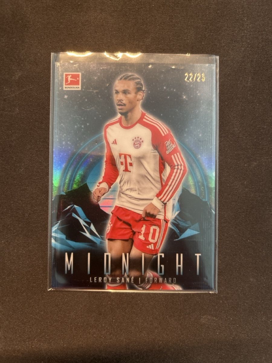Topps Sammelbilder & Trading cards: Topps Midnight Leroy Sane /25  – Gebraucht aus Greppen von hcv_cc2r