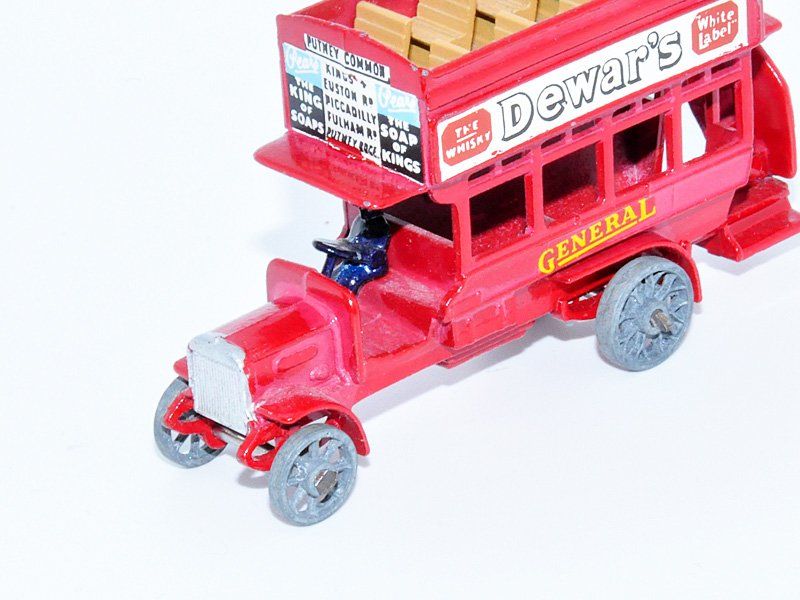 Matchbox Modellini d'auto: Matchbox MoY No.2A  "B" TYPE BUS 1912-1920 – Usato da Zufikon venduto da MatchboxCorner