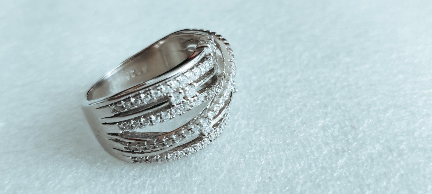 Ringe: Damenring echt Silber 925 mit schöne Stein – Gebraucht aus Zürich von sendbad 3