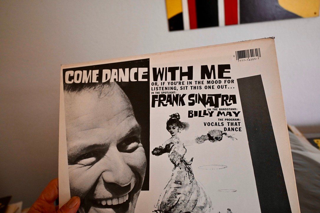 Dischi in vinile: Frank Sinatra -  Come Dance With Me US re 1980 LP – Usato da Pfaffhausen venduto da mono_rec 4