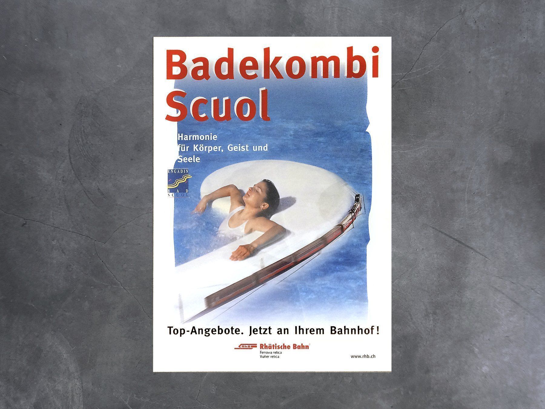 Poster & Bilder: Plakat Rhätische Bahn – Neu (gemäss Beschreibung) aus Chur von design-of-time