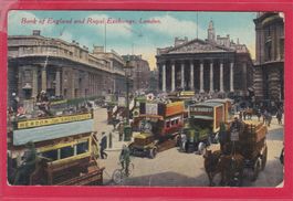 LONDON, BANK OF ENGLAND AND POYAL EXCHANGE