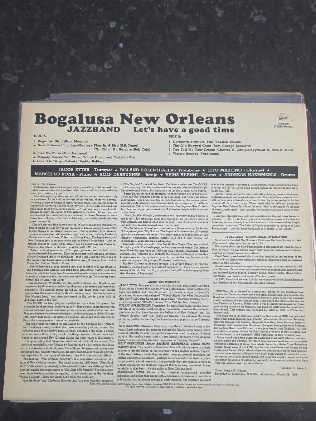 Dischi in vinile: Bogalusa New Orleans  – Usato da Müntschemier venduto da Fee_00 1