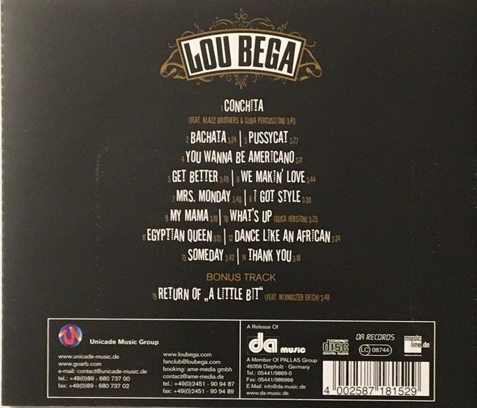 CD: Lou Bega - Lounatic – Usato da Grüningen venduto da azulgris 1