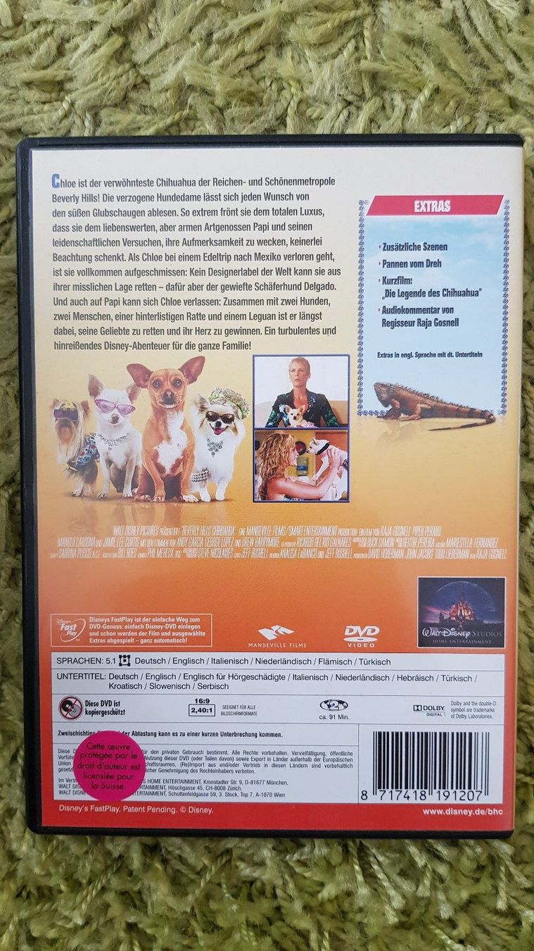 Tutti i DVDs: Beverly Hills Chihuahua  – Usato da Dornach venduto da Letizia1987 1