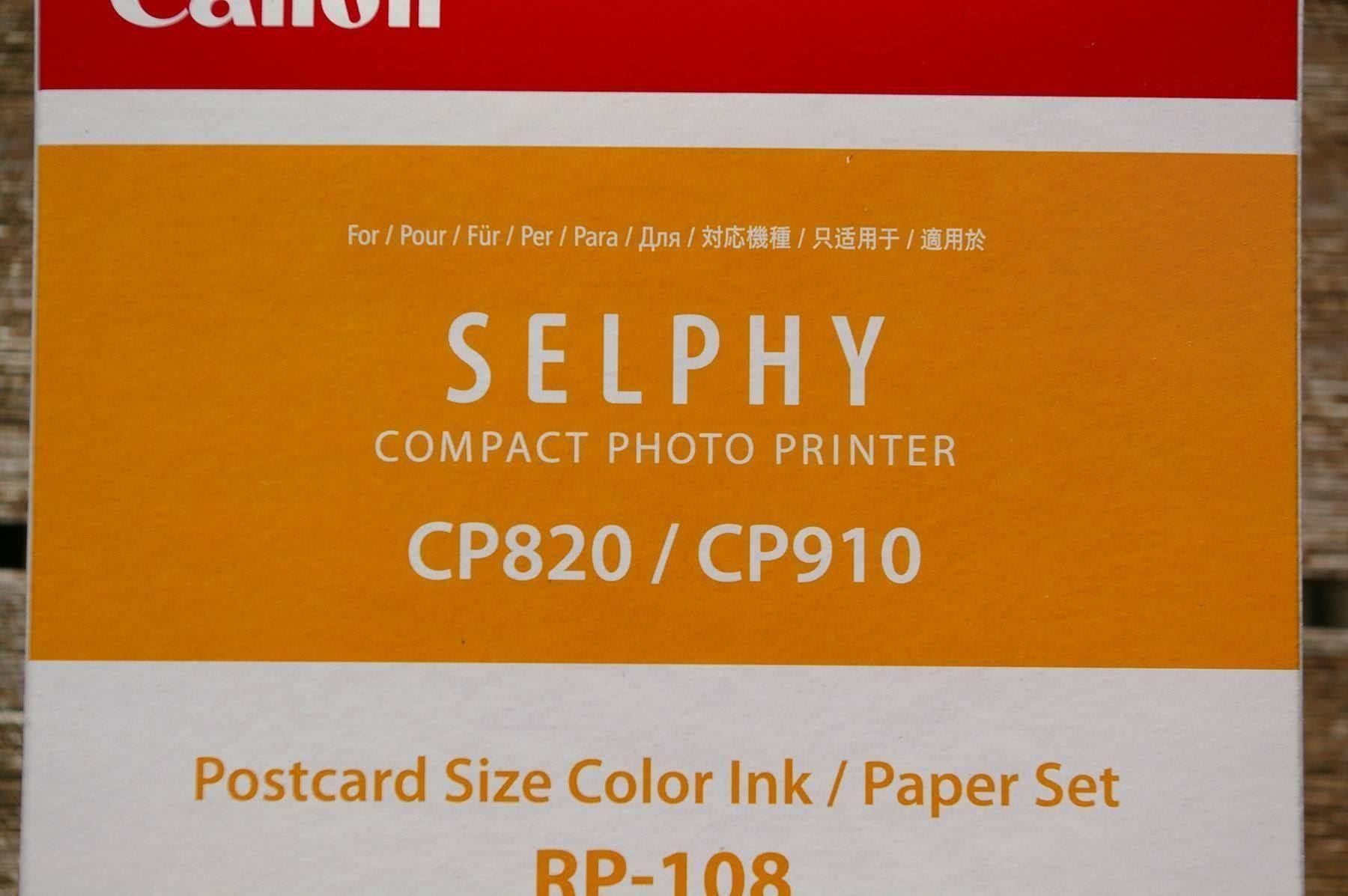 Canon Altri Accessori: Canon Selphy Papier RP-108 – Nuovo e nell'imballaggio originale da Niederurnen venduto da mowgli_1963 1