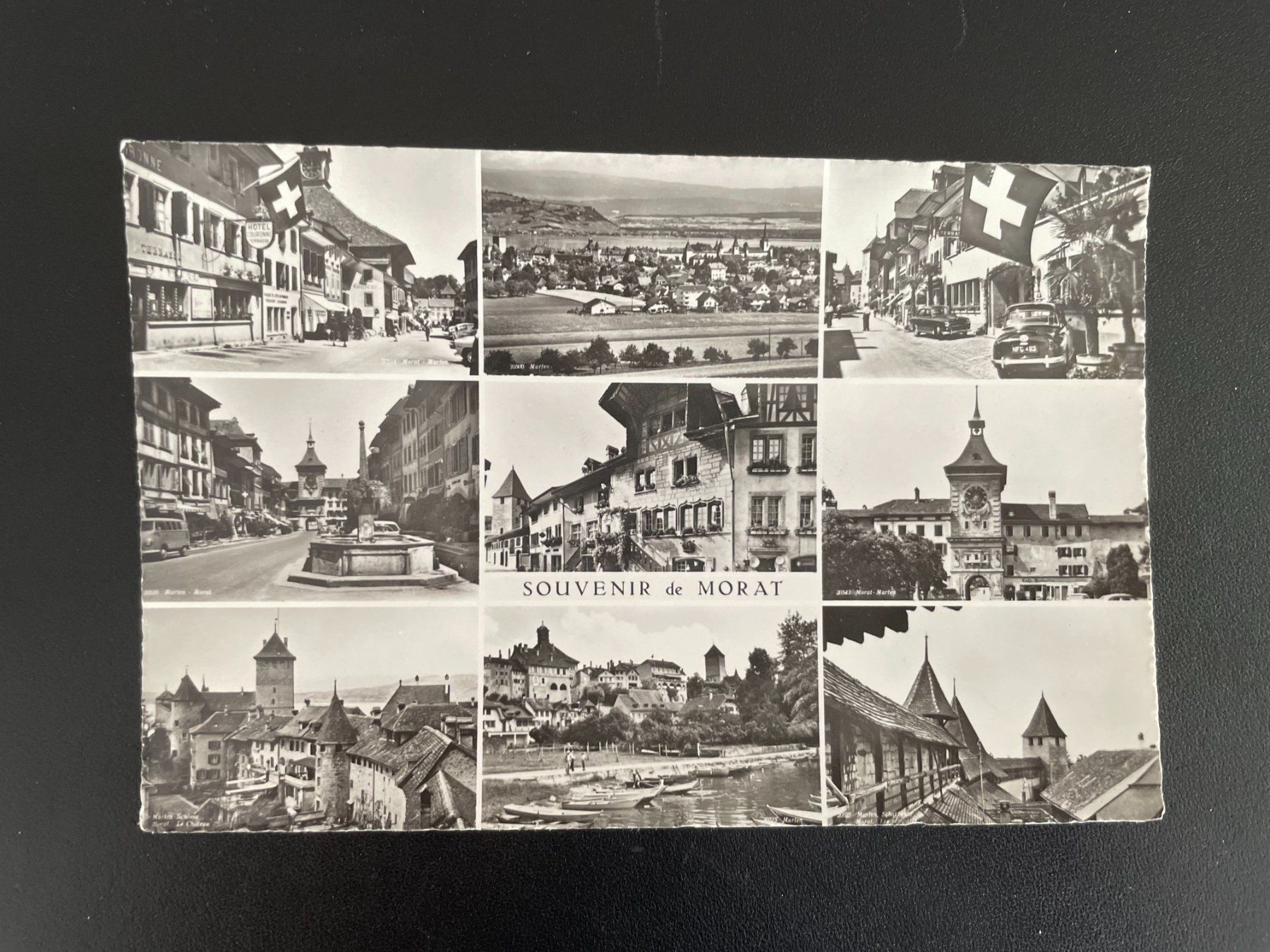 Cartoline postali: AK FR Souvenier de Morat / Murten – Usato da Thal venduto da Danny82
