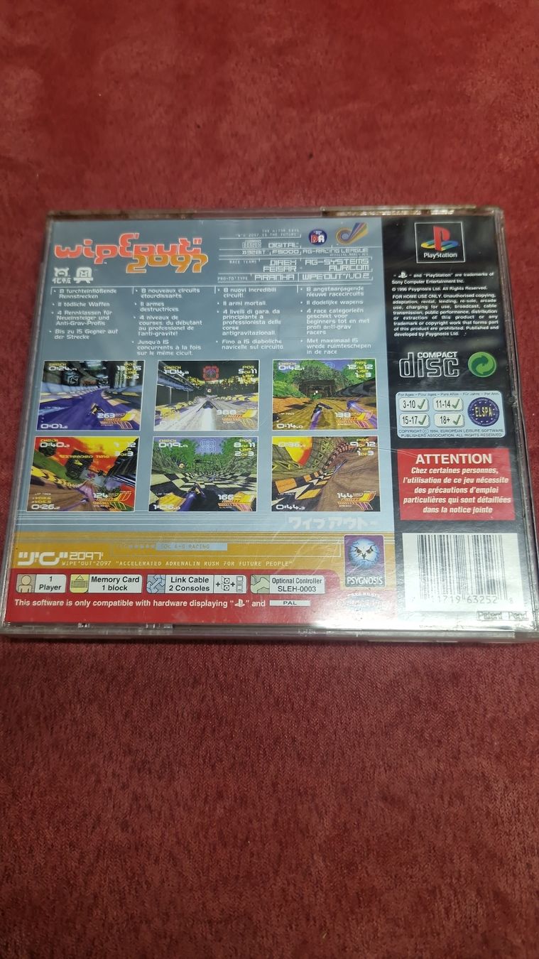 Sony Giochi: WipEout 2097 PS1 – Usato da Villars-sur-Glâne venduto da MrLobTec 1