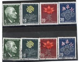 023b PJ 1947 Jacob Burckhardt e fiori Alpi