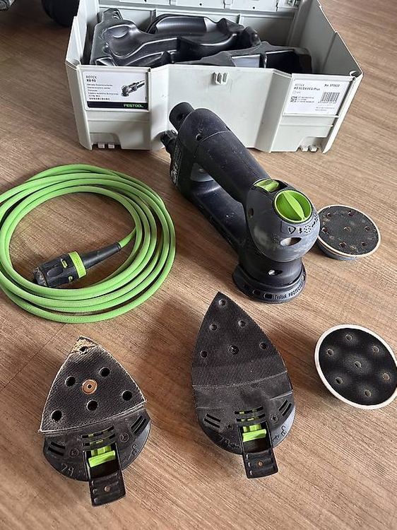 Festool ROTEX RO 90 DX FEQ-Plus mit Zubehör und Systainer (Gebraucht ...