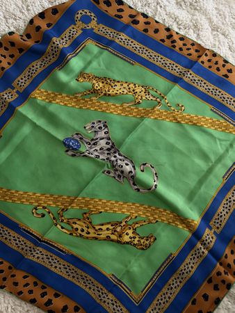 Cartier silk scarf