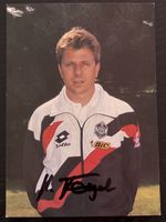 FC Lugano Karte Karl Engel 1993/94 - Original Unterschrift!